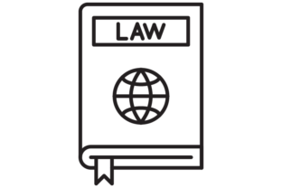 International Law Embroidery Design