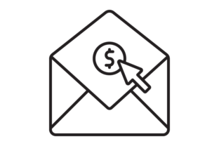 Mail Marketing Embroidery Design