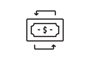 Money Flow Embroidery Design
